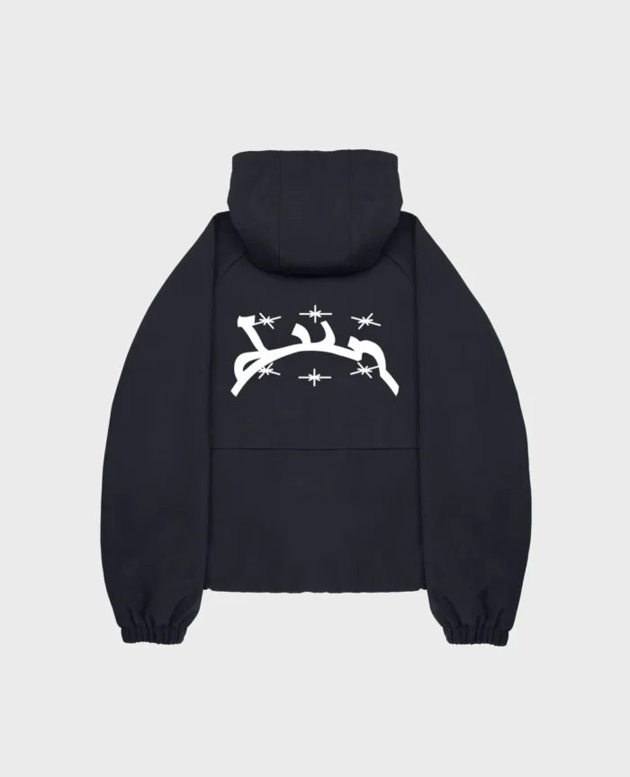 Divin by Divin Black Windbreaker Jacket 4.webp