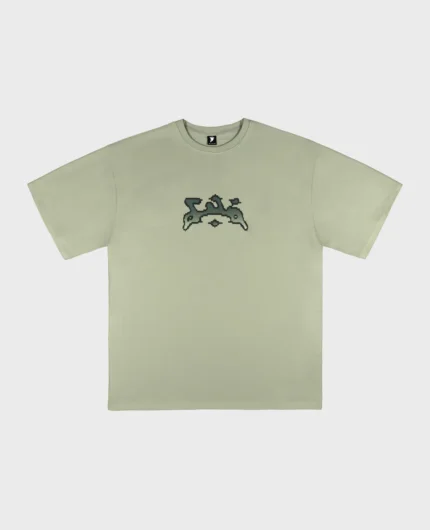Divin by Divin Green Pixel T Shirt 5.webp